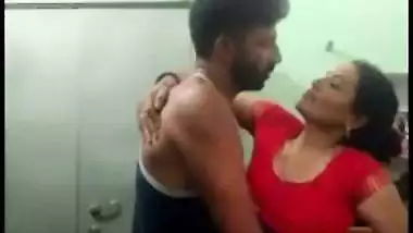 Desi Couple Standing Fuck