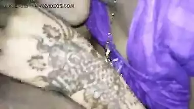 Newly married Bangla wife oral-stimulation to her spouse