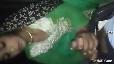 Exclusive- Desi Village Bhabhi Blowjob