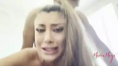 HOT SLUT TAKES HUGE BBC MONSTER COCK