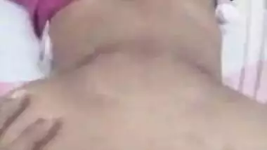 Big ass Indian aunty doggy style fucked by bf