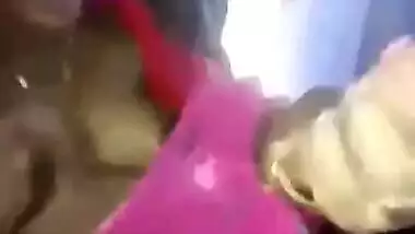 Tamil wife manhandled by group of chaps
