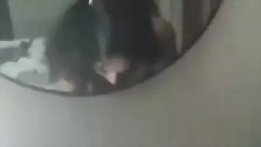 Erotic desi girl blowjob with saliva spitting and sex