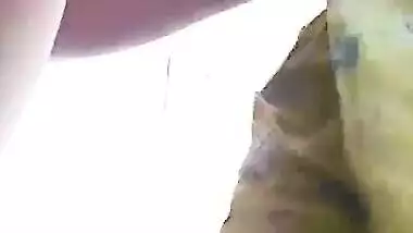 Indian bhabhi loves to play with her hard nipples