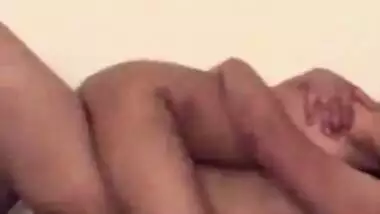 Sexy Desi riding dick of her lover MMS video