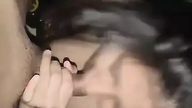 Young cutie sucking BF’s cock like a Pro