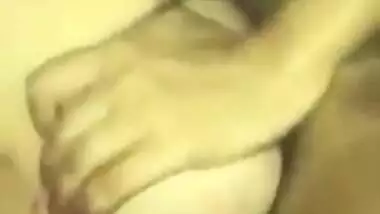 Horny babe sucking dick and licking balls