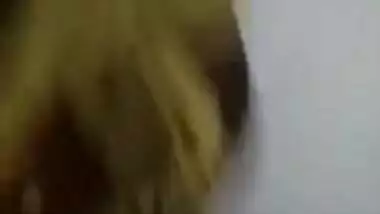 Naughty Desi guy touches medium XXX breasts of his shy girlfriend