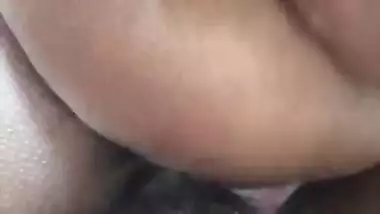 Clit fucking Indian pussy then filling cunt from behind
