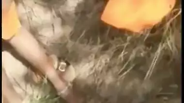 Young village school girl fingering pussy outdoor, desi caught mms sex