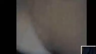 Telugu girl showing her boobs and fingering video call