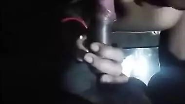 Desi village wife sucking cock
