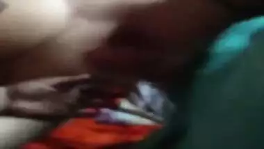 Punjab babe cummed on boobs
