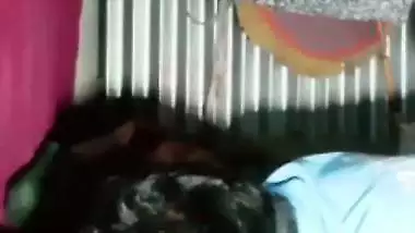 Desi wife smooch and romantic fucking with lover