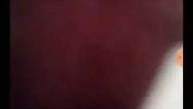 Tight pink pussy and round boobs showing GF video call