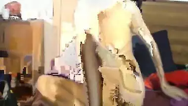 Mi Ya And Huge Boobs - White In Web Cam Part 1 Show Big Boobs With Wet Juicy Pussy For Guys