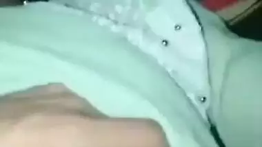 Enjoys Playing With Small Boobs Of GF