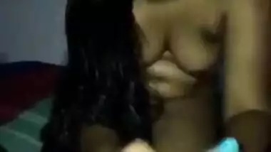 Desi Girl Wearing Condom for Husband friend for a Ride
