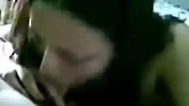 Desi Aunty of society gives me deep throat blowjob