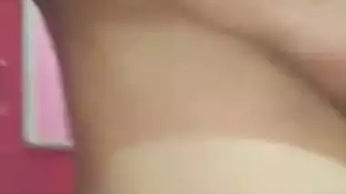 Desi girl making video for lover