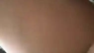 Big ass Indian girlfriend doggy style hard-core fuck with Moaning