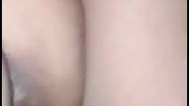 Husband shoots his desi xxx MMS with his busty wife