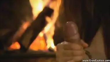 Indian Brunette MILF Blowjob