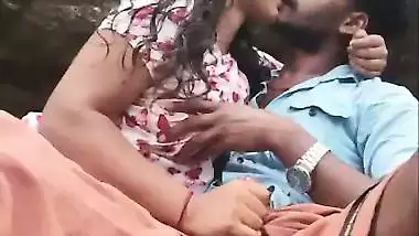 Mallu girl boob suck by lover while she gave handjob