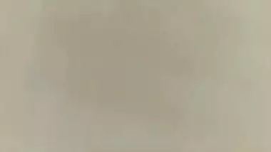 Girlfriend cute boobs showing on video call at night