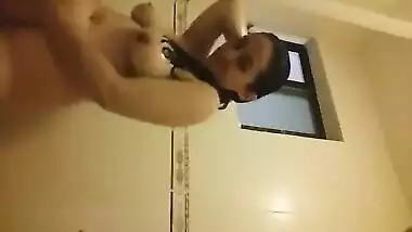 Arab Bathroom Selfie Video