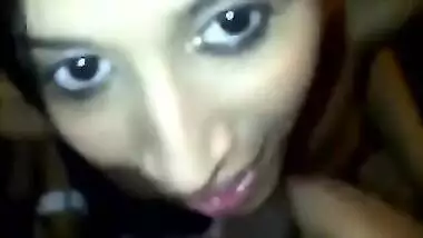 Indian Girl Sucks Small Black Dick