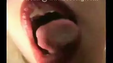 Sexy Lips Of Indian Teen Girl
