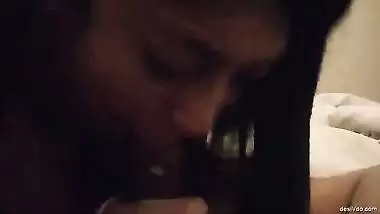 Hot married bhabhi enjoyed by lover and sucking dick