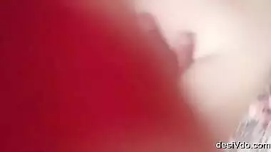 Hot couple having pleasure