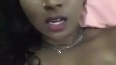 Indian wife recording herself nude for her husband