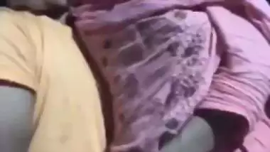 Village wife quick romance boob press by husband