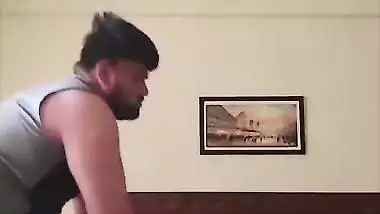 Slim Mumbai girl in doggy fucking with boyfriend