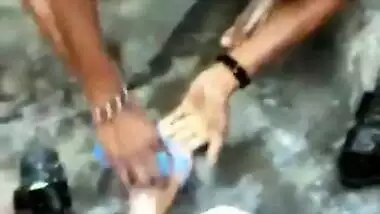 Desi village bhabi sexy bath