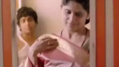 Not my mummy with my friend at home