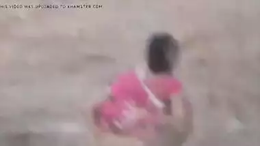 Open toilet desi village lady