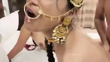A man marries two sisters and fuck them in a threesome