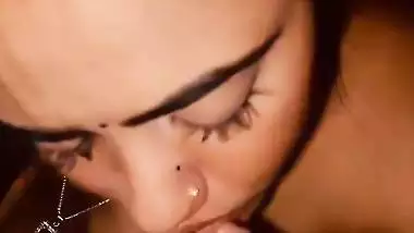 Boyfriend dick in mouth and pussy to please horny GF