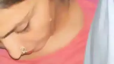 Sexy Bhabhi catches her Devar jerking and gives a handjob