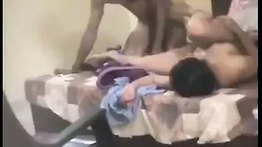 Cuckold husband watches his cheating wife fucking