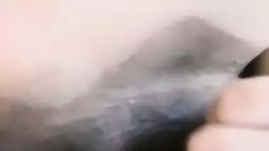 Exclusive- Cute Indian Girl Showing Her Boobs And Pussy Fingering Part 2