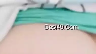 Today Exclusive- Cute Desi Girl Record Her Nude Selfie Video For Bf Part 1