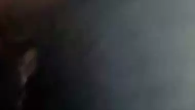 Mallu hot wife juicy blowjob to lover in car
