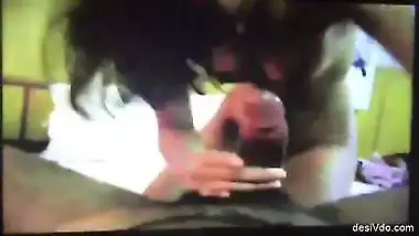 CHIKMANGALUR busty len babe sucking huge cock