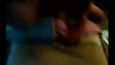 Sexy video com of a horny teen having fun with her lover in his house