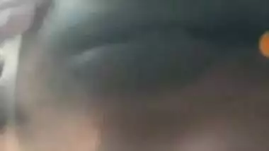 Lonely Desi girl pussy fingering video call with her bf